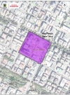 Imagen satelital que contiene la delimitación y localización del PPD "Plaza Chicó"