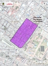 Imagen satelital que contiene la delimitación y localización del PPD "Voto Nacional - La Estanzuela"
