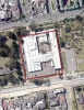 Imagen aérea satelital, con el polígono de intervención del Plan de Regularización y Manejo 