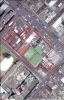 Imagen aérea satelital, con el polígono de intervención del Plan de regularización y Manejo