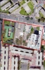 Imagen aérea satelital, con el polígono de intervención del Plan de Regularización y Manejo 