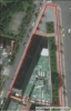 Imagen aérea satelital, con el polígono de intervención del Plan de Implantación.