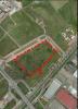 Imagen aérea satelital, con el polígono de intervención del Plan de Implantación.