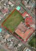 Imagen aérea satelital, con el polígono de intervención del Plan de Regularización y Manejo 