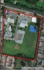 Imagen aérea satelital, con el polígono de intervención del Plan de Regularización y Manejo 
