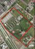 Imagen aérea satelital, con el polígono de intervención del Plan de Regularización y Manejo 