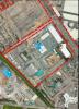 Imagen aérea satelital, con el polígono de intervención del Plan de Regularización y Manejo 