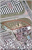 Imagen aérea satelital, con el polígono de intervención del Plan de Implantación.
