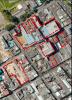 Imagen aérea satelital, con el polígono de intervención del Plan de Regularización y Manejo 