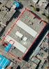 Imagen aérea satelital, con el polígono de intervención del Plan de Implantación.