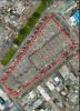 Imagen aérea satelital, con el polígono de intervención del Plan de Regularización y Manejo 