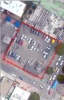 Imagen aérea satelital, con el polígono de intervención del Plan de Implantación.