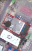 Imagen aérea satelital, con el polígono de intervención del Plan de Regularización y Manejo 