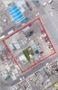 Imagen aérea satelital, con el polígono de intervención Lineamientos para Plan Implantación 